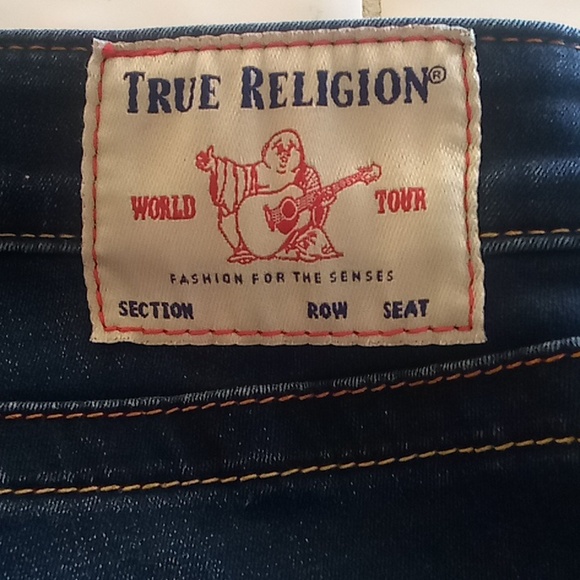 🔥True Religion Women's (30 W - 28.5) Blue Skinny Jeans. - Picture 7 of 7